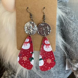 Snowmen earrings